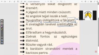 HATÁROZÓK példamondatokban