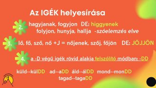 Az igék helyesírása 2.